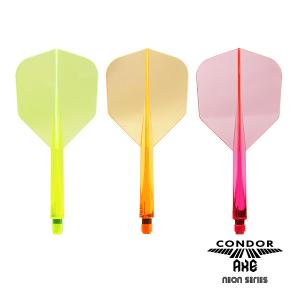 ダーツ フライト CONDOR AXE NEON Small コンドルアックス ネオン スモール イエロー オレンジ ピンク CAXL｜dartsshoptito