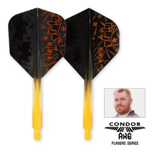 ダーツ フライト CONDOR AXE GINJA NINJA NEON MATT CAMPBELL マット・キャンベル 選手モデル コンドルアックス ネオン｜dartsshoptito