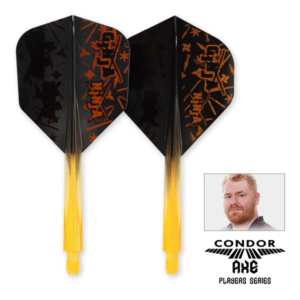 ダーツ フライト CONDOR AXE GINJA NINJA NEON MATT CAMPBELL...