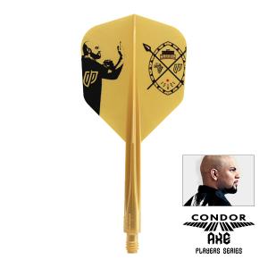 ダーツ フライト CONDOR AXE A.W Inspiration4 METALLIC GOLD Small コンドルアックス デヴォンピーターセン選手モデルの商品画像