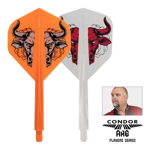 ダーツ フライト CONDOR AXE AUSSIE BULL Mal Cuming 選手モデル コンドルアックス オージー ブル マル・カミング (ポスト便OK/5トリ)｜dartsshoptito