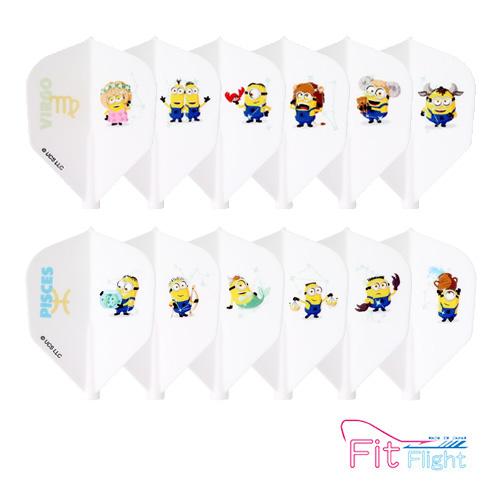 ダーツ フライト Fit Flight ミニオン 12星座シリーズ フィットフライト