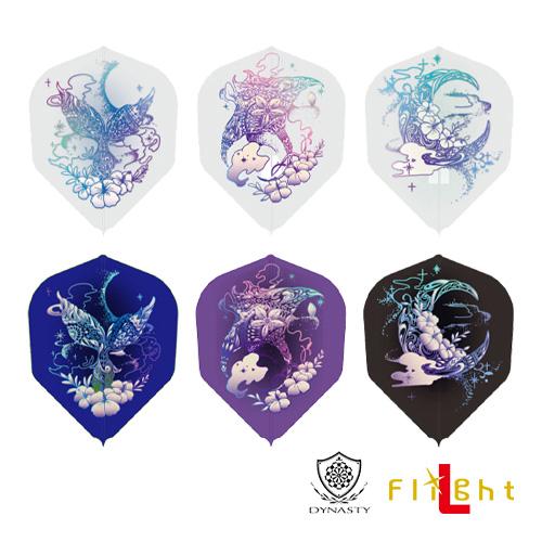 ダーツ フライト DYNASTY×L-Flight PRO IKUKO ver.2 武山郁子 選手モ...