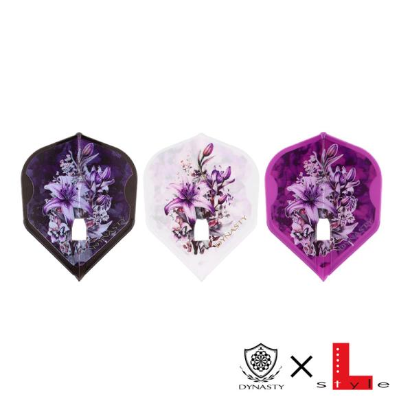 ダーツ フライト DYNASTY×L-Flight PRO YUKINA5 千葉幸奈 選手モデル ダ...