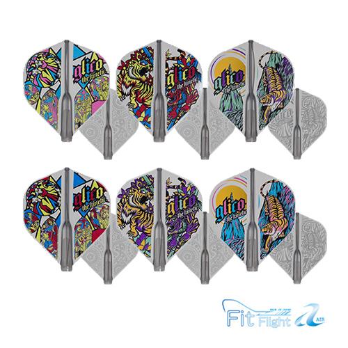 ダーツ フライト Fit Flight AIR × 松本康寿3 6枚入り フィットフライト エアー