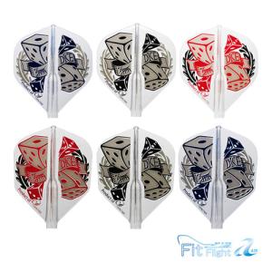 SALE ダーツ フライト Fit Flight AIR × 坐間達哉 フィット エアー COSMO DARTS シェイプ スタンダード