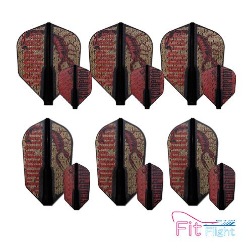 ダーツ フライト Fit Flight × David Fatum 3 フィットフライト デイビッド...