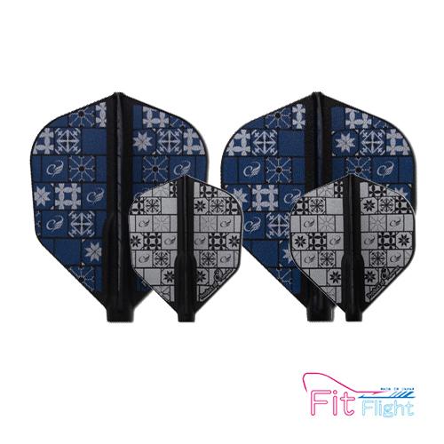 ダーツ フライト Fit Flight Printed Series Cosmo Tile フィット...