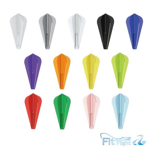ダーツ フライト Fitフライト AIR 無地 3枚入り スーパーカイト フィット Flight エ...