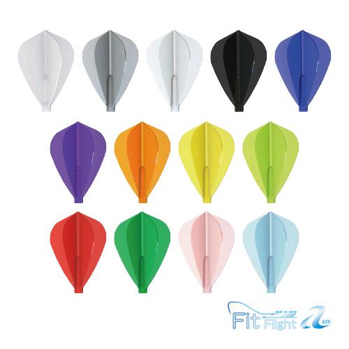 ダーツ フライト Fitフライト AIR 無地 3枚入り カイト フィット Flight エアー