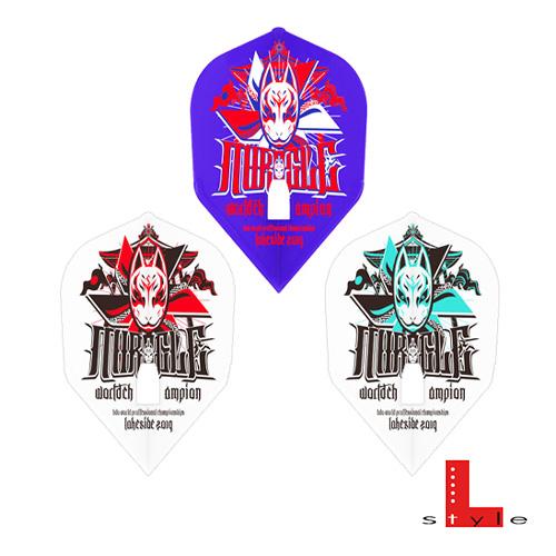 ダーツ フライト L 鈴木未来 2019 Lakeside World CHAMPION レイクサイ...