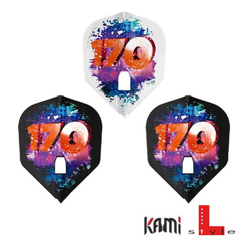 ダーツ フライト L-style Lフライト L-Flight PRO KAMI L3k Mix F...