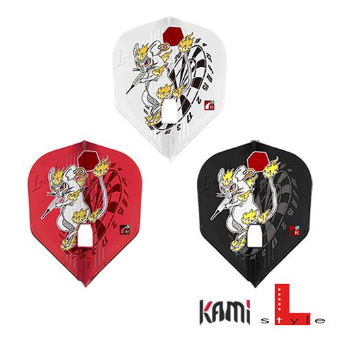 ダーツ フライト L-style Lフライト L-Flight PRO KAMI L3k Mix 粕...