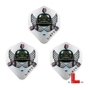 SALE ダーツ フライト Lフライト L-Flight EZ L1 Leonard Gates ver.3 レオナルド・ゲイツモデル｜dartsshoptito
