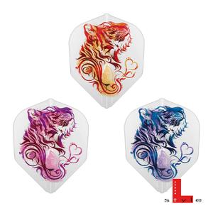 SALE ダーツ フライト Lフライト L-Flight EZ L3 White 佐藤かす美 ver.2｜dartsshoptito