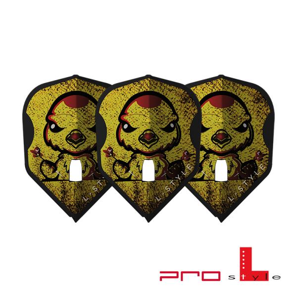 ダーツ フライト L-style L-Flight PRO Black Lylian le Calv...