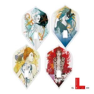 SALE ダーツ フライト L-Style Flight-L ZODIAK シリーズ スタンダード 星座 エルスタイル フライトL ゾディアック L1c｜dartsshoptito