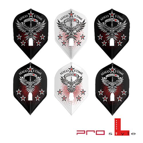 ダーツ フライト L-style エルスタイル Lフライト 浅田斉吾 CHAMPION 2019 チ...