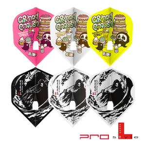 ダーツ フライト L-style Lフライト エルフライト L-Flight PRO L1 L3 Mix 坂口優希恵 ver.2｜dartsshoptito