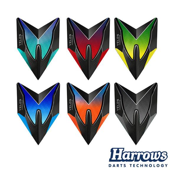 ダーツ フライト Harrows VELOS ハローズ ヴェロス フライト (ポスト便OK/5トリ)