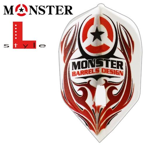 フライト MONSTER×フライトL ファイヤーホワイト シェイプ(ポスト便OK/3トリ)