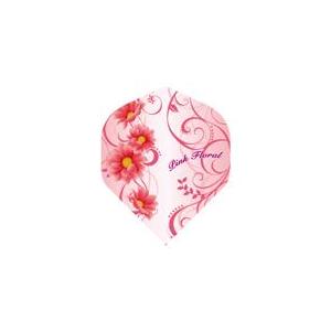 ダーツ フライト PRO indiesシリーズ Pink Floral (ポスト便OK/1トリ)