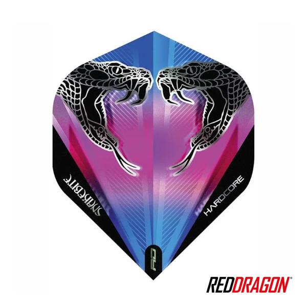 ダーツ フライト Red Dragon Peter Wright レッドドラゴン ハードコア レイン...