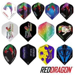 ダーツ フライト レッドドラゴン Red Dragon Peter Wright Snakebite Darts Flight スネークバイト ピーターライト (1トリ)の商品画像