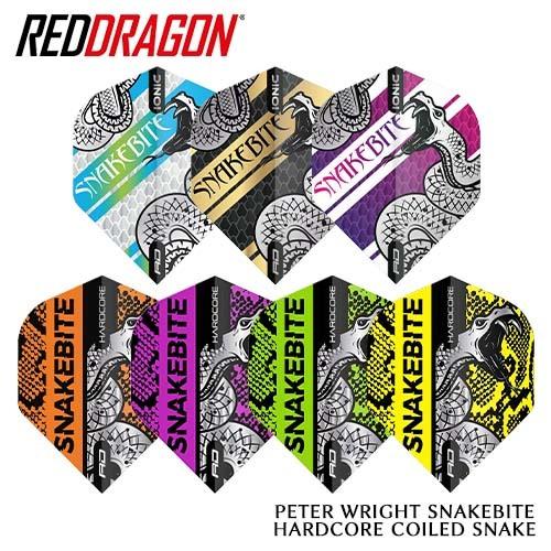 ダーツ フライト レッドドラゴン RedDragon Snakebite Hardcore Coil...