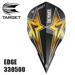 フライト ターゲット POWER STAR 330500 エッジ ブラック (ポスト便OK/2トリ)｜dartsshoptito