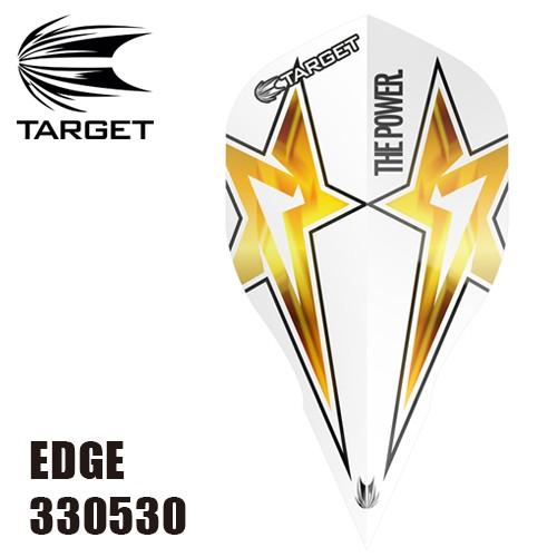 フライト ターゲット POWER STAR 330530 エッジ ホワイト (ポスト便OK/2トリ)