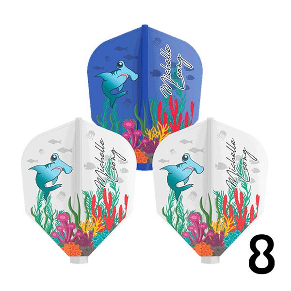 ダーツ フライト ターゲット エイトフライト TARGET 8 FLIGHT MICHELLE LE...