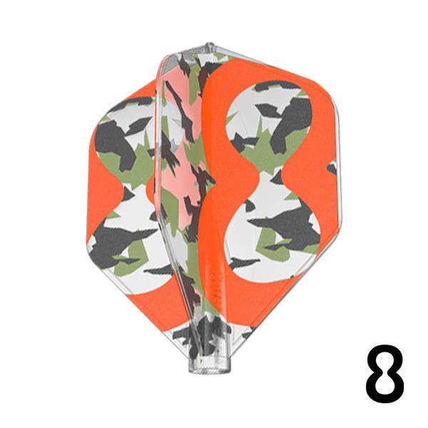 ダーツ ターゲット 8フライト エイトフライト 8FLIGHT RVB CAMO カモ レイモンド・...