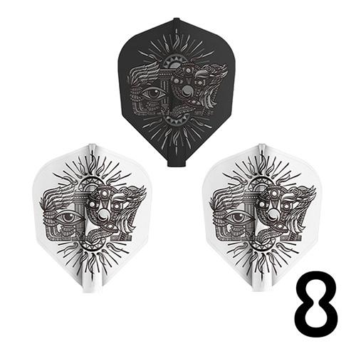 ダーツ フライト エイトフライト 8フライト 8FLIGHT SHAPE TOMOYA GOTO 後...