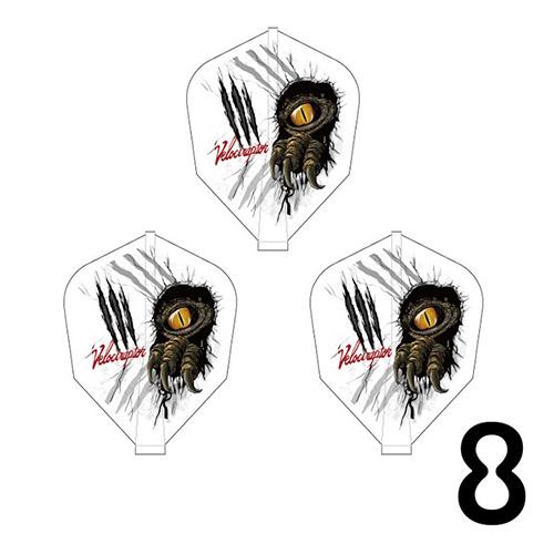 ダーツ フライト エイトフライト 8FLIGHT NO6 SHAPE GEORGE NISHITAN...