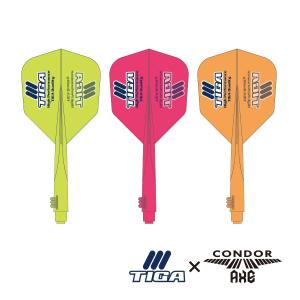 ダーツ フライト TIGA × CONDOR AXE スモール ティガ コンドルアックス TIGA祭り2025｜dartsshoptito