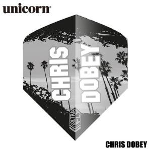 フライト ユニコーン unicorn ULTRAFLY CHRIS DOBEY クリス・ドベイ ウルトラフライ 折りたたみ(ポスト便OK/2トリ)｜dartsshoptito