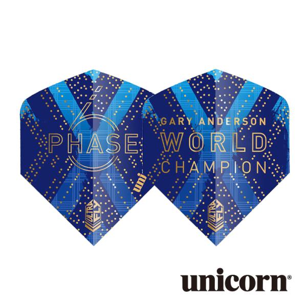 ダーツ フライト Unicorn 100BW GARY ANDERSON World Champio...