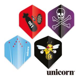 ダーツ フライト ユニコーン unicorn MAESTRO .100 イラストシリーズ(ポスト便OK/2トリ)｜dartsshoptito