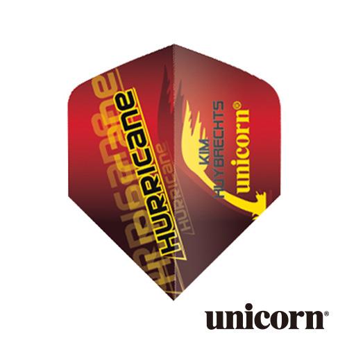 ダーツ フライト ユニコーン unicorn KIM HUYBRECHTS レッド(ポスト便OK/2...