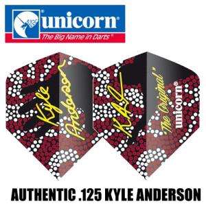 ダーツ フライト ユニコーン unicorn KYLE ANDERSON カイル・アンダーソン(ポスト便OK/2トリ)｜dartsshoptito