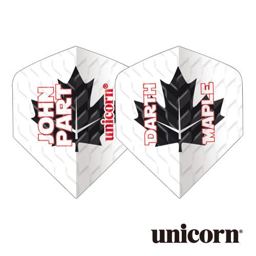 ダーツ フライト unicorn Q.100 JOHN PART MAPLE(ポスト便OK/2トリ)