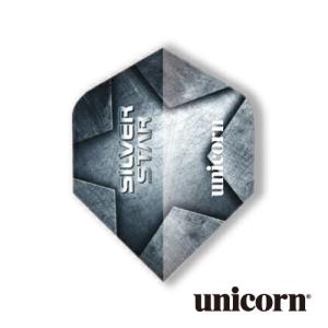 ダーツ フライト ユニコーン unicorn CORE.75 PLUS SILVER STAR(ポスト便OK/2トリ)｜dartsshoptito