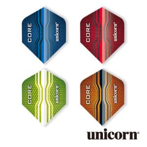 ダーツ フライト ユニコーン unicorn CORE .75 PLUS (ポスト便OK/2トリ)｜dartsshoptito