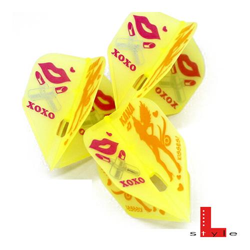 ダーツ フライト フライトL シャンパン PHOENIX ANGELS KANA カナ スモール