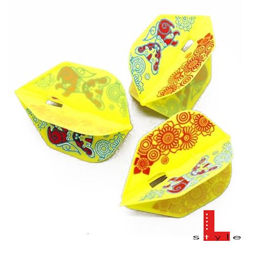 ダーツ フライト 大城明香利 AKARI×シャンパンリング対応フライトL Ver.1