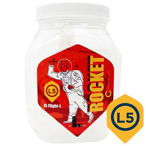 ダーツ フライト フライトL ソフト 15個入り ロケット ホワイト