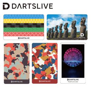 ダーツ DARTSLIVE CARD ライブカード モアイ像 和柄 ネオンボード オンラインカード(ポスト便OK/1トリ)｜dartsshoptito