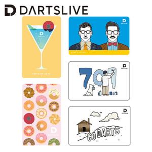 ダーツ DARTSLIVE CARD ライブカード カクテル ドーナツ メガネ オンラインカード(ポスト便OK/1トリ)｜dartsshoptito