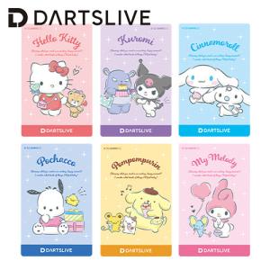 ダーツ ライブカード サンリオキャラ Sanrio characters DARTSLIVE CARD with DARTSLIVE テーマ＆LIVE EFFECT(ポスト便OK/2トリ)｜dartsshoptito